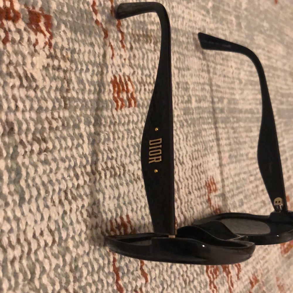 Christian Dior square sunglasses retail $320